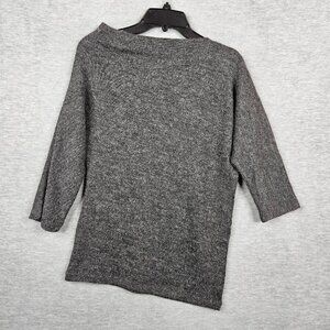 Yohji Yamamoto Women's Dark Gray 100% Wool Sweater Size 3 Made in Japan